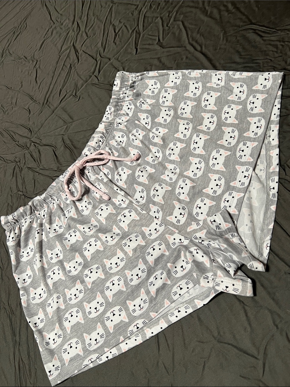 BUNDLE OF 5 😴 COTTON POLY SEERSUCKER PAJAMA SHORTS BOTTOMS Women’s XL - Picture 3 of 15